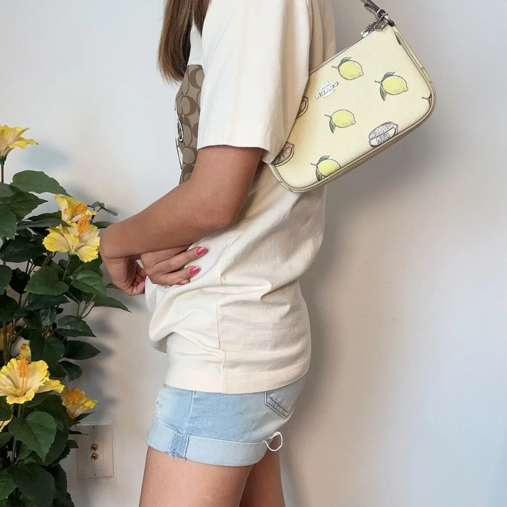 NWT Coach Nolita 19 With Lemon Print - Picture 7 of 8